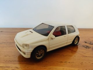 Coche scalextric Ninco Renault Clio Blanco