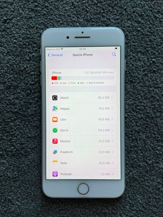iPhone 8 Plus 64GB Argento