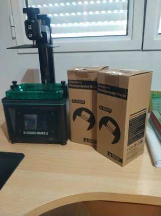 Impresora 3D Elegoo mars 2