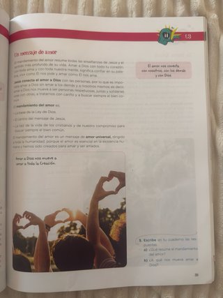 Libro Religión 6° de primaria Anaya
