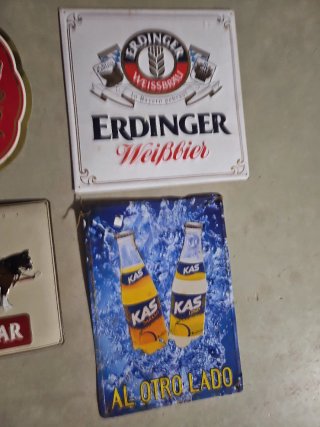 Chapas Cerveza Erdinger Ambar Mahou Erdinger kas