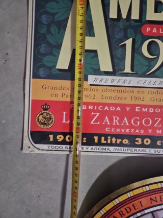 Chapas Cerveza Erdinger Ambar Mahou Erdinger kas