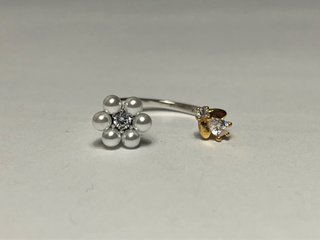 Anillo Flor y Abeja Los Bridgerton