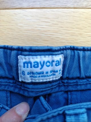 Pantalón corto Mayoral niño 6 años