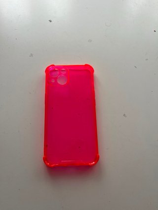 Funda iPhone 13 Rosa Neón