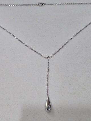 Collar Plata 925 Ley Lágrima
