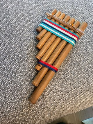 Flauta o Siku andina original de Bolivia