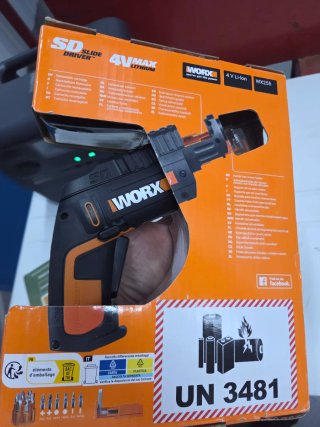 WORX WX255 Atornillador Compacto 4V