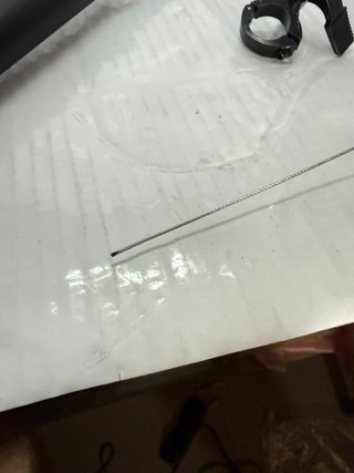 Tija telescópica MEROCA cableada