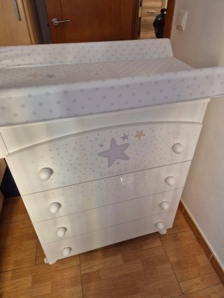Mueble bañera  y cambiador bebe