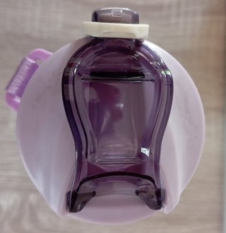 Stylish motivational water bottle / 900 ml gradien
