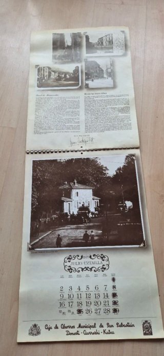 Calendario Histórico San Sebastián 1979