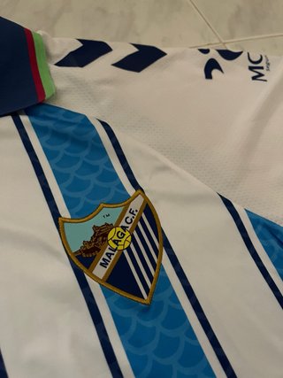 Camiseta Málaga CF (talla S).