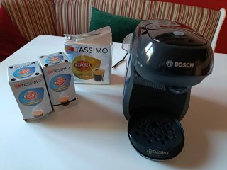 Cafetera cápsulas Bosh