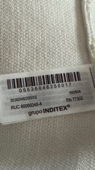 Giacca in viscosa bianca Tg XS