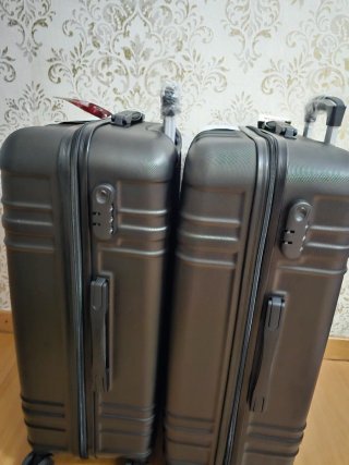 2 Maletas de Viaje 23kg ABS 70x25x45cm