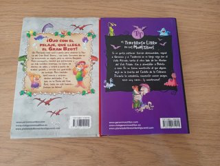 Dos libros de Gerónimo Stilton nuevos