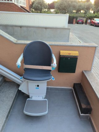 Silla salvaescaleras