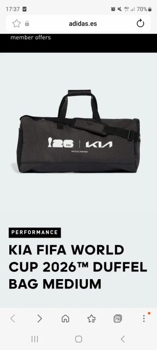 Mochila KIA FIFA World Cup 2026 by Adidas