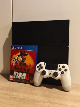 PS4 FAT 500GB + DUALSHOCK 4 V2 + JUEGO