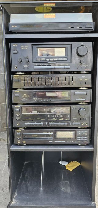 Equipo de sonido alta fidelidad Sanyo cd 8500