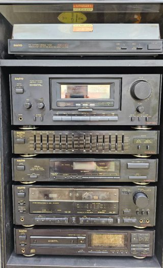 Equipo de sonido alta fidelidad Sanyo cd 8500