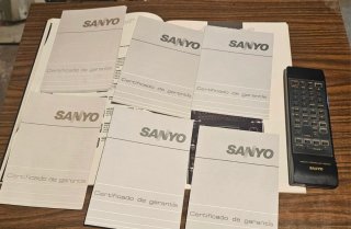 Equipo de sonido alta fidelidad Sanyo cd 8500