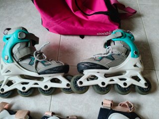 Conjunto oxelo de patinaje