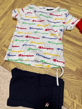 Conjuntos verano niño Champion, Puma, Nike