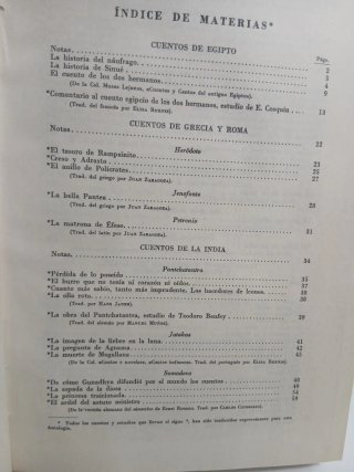 "Antología de cuentos de la literatura universal"