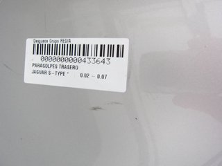 PARAGOLPES TRASERO JAGUAR S-TYPE
