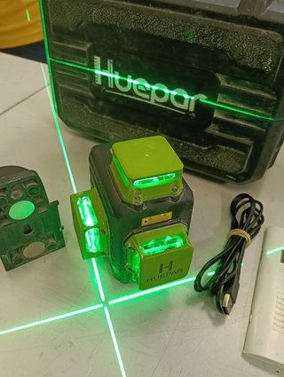 NIVEL LASER 360o HUEPAR LINEA VERDE