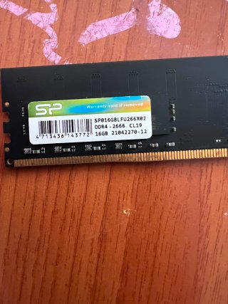 Memoria RAM de 16Gb DDR4 (Silicon Power).