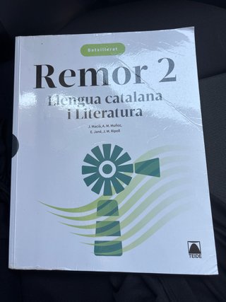Remor. Llengua catalana i Literatura 2 BATX.