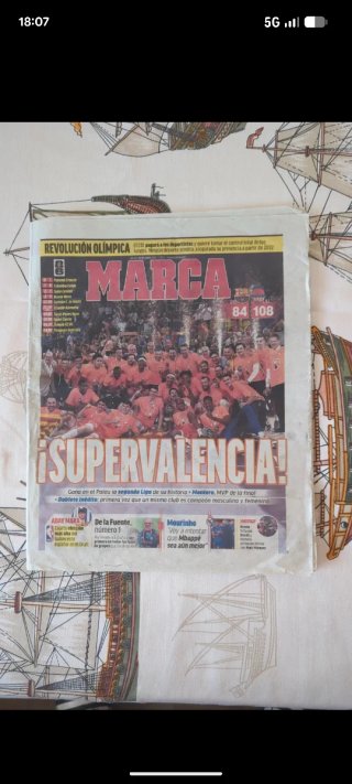 Diario Marca Valencia Basket Campeón Liga
