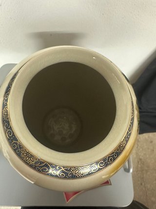 Jarrón decorativo japonés de cerámica