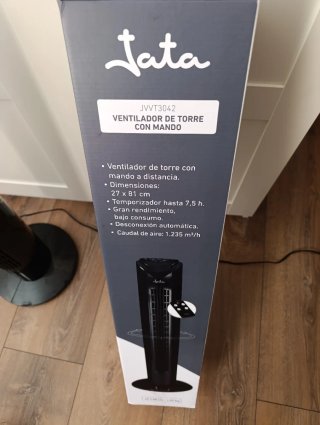 Ventilador de torre con mando - Jata