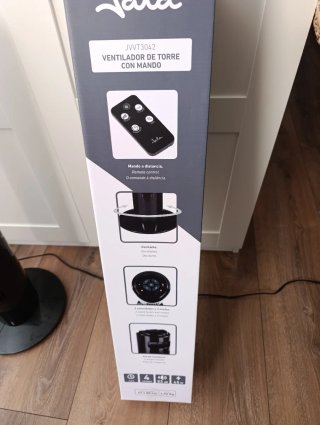 Ventilador de torre con mando - Jata