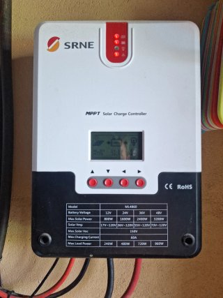 Regulador Solar SRNE MPPT ML4860