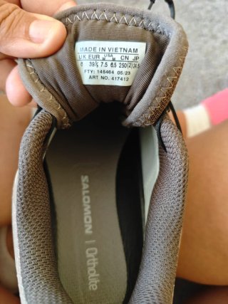 Zapatillas Salomon Gore-Tex Beige/Marrón