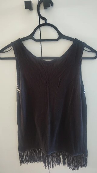Camiseta tirantes bordada M