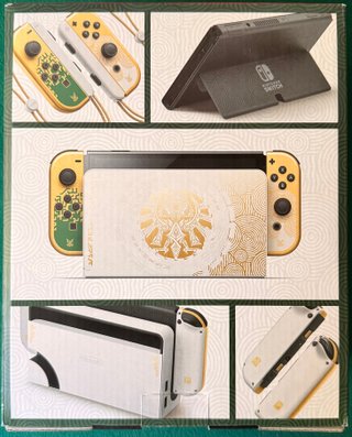 Nintendo Switch OLED Zelda + 17 giochi