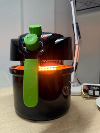 Freidora de aire compacta