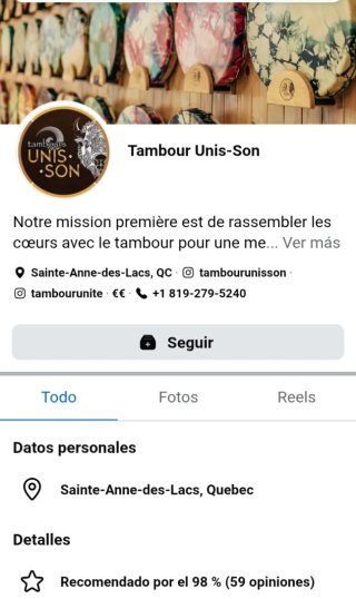 Tambor Chamánico con  cuarzo rosa