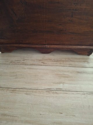 Baúl de madera maciza de teka