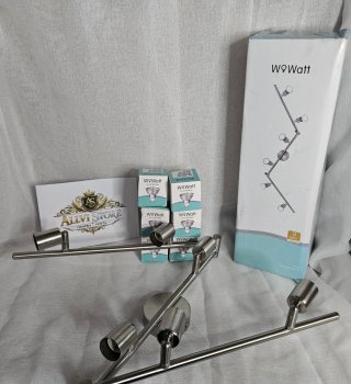 Lámpara de techo WoWatt plata
