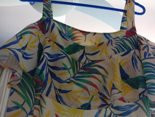 Vestido corto playero de varios colores