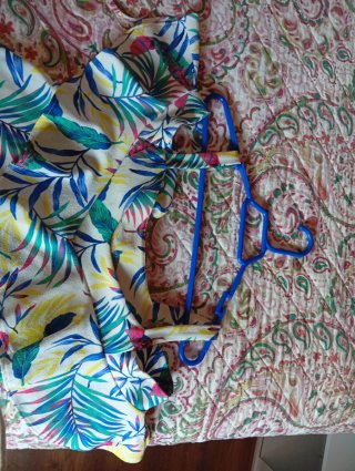 Vestido corto playero de varios colores