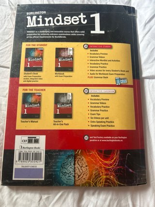 Mindset 1 Bachillerato. Students's book