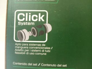 Manguera Espiral Parkside con Accesorios